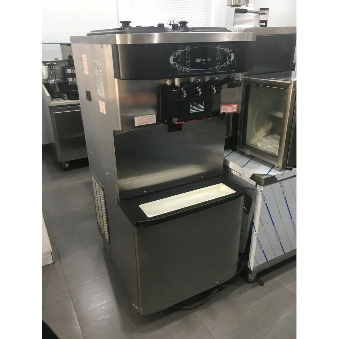 Gelato Display SOLD TAYLOR C712-27 Ice Cream Machine - 2 Flavours Mattys
