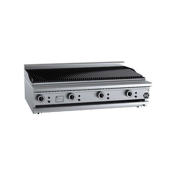 B+S Black CBR-12BM Gas Char Broiler 1200mm - Bench Mounted Mattys