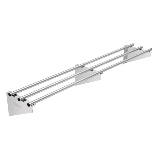 Stainless Steel & Shelving Vogue Stainless Steel Wall Shelf 1500mm - CD552 Vogue