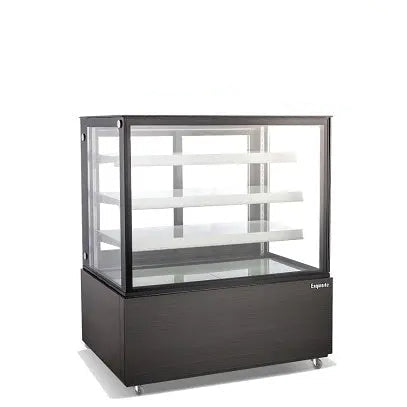 Exquisite CDS312B Four Tiers Cake Display Refrigerators - Black finish Mattys