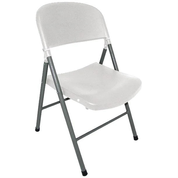 Bolero White Foldaway Utility Chair - (Pack of 2) CE692 Mattys
