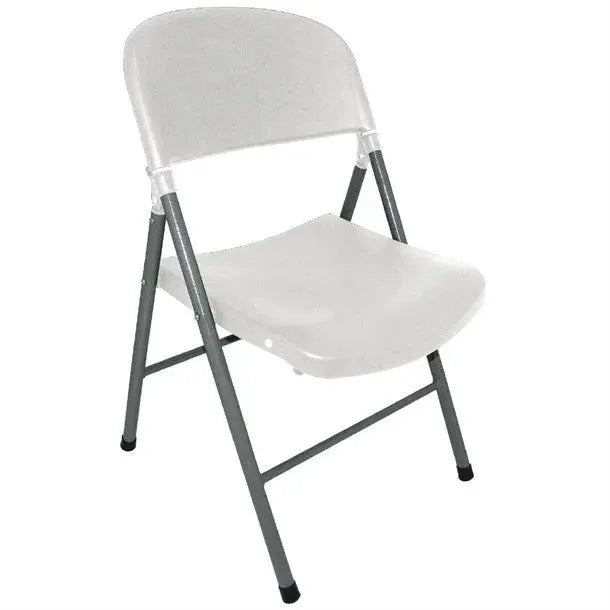 Bolero White Foldaway Utility Chair - (Pack of 2) CE692 Mattys