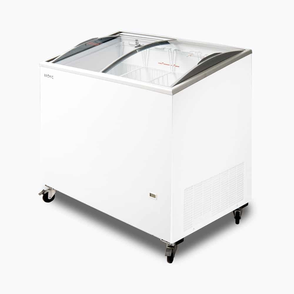 Bromic CF0300ATCG Glass Angled Top Chest Freezer - 264 Litre Mattys