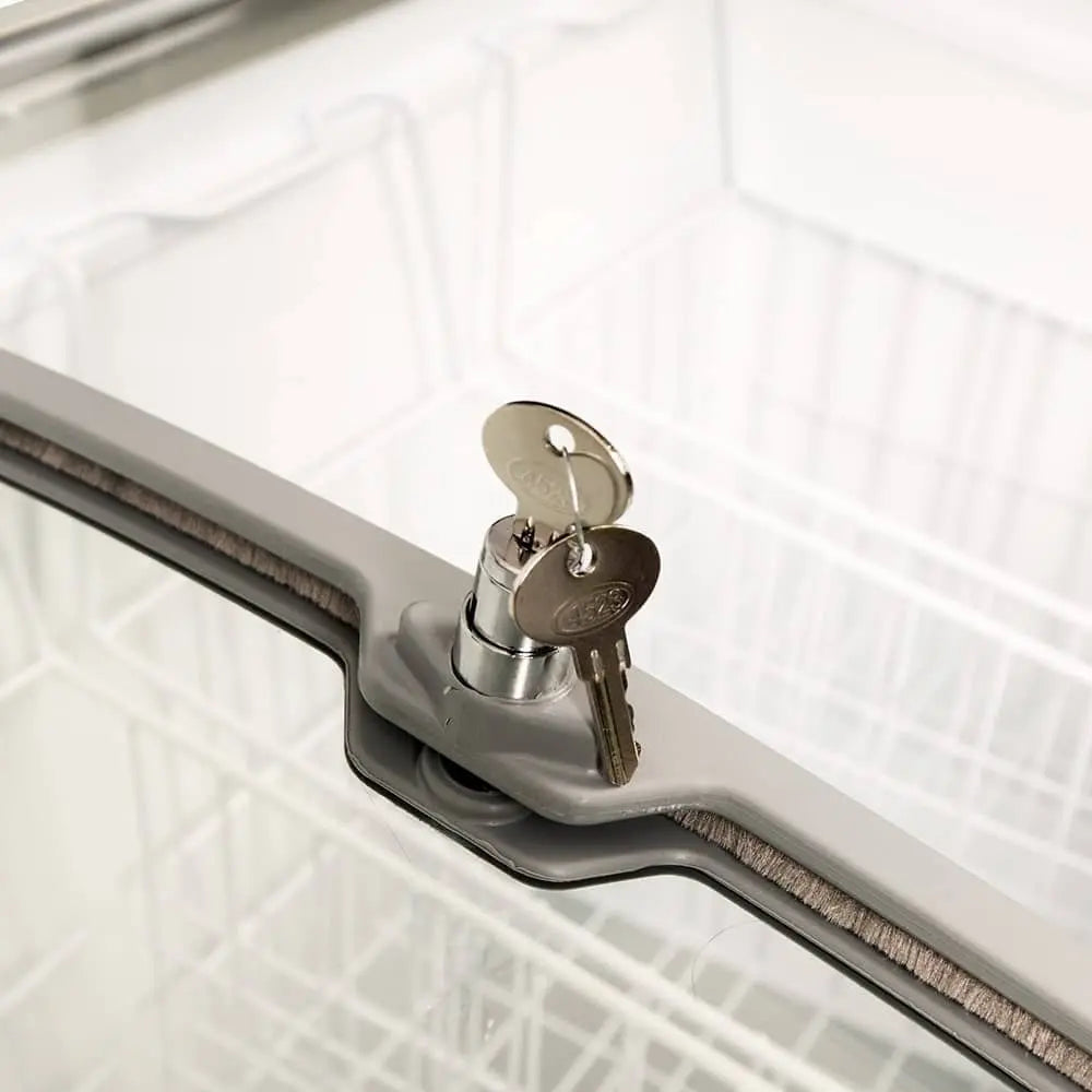 Bromic CF0400ATCG Glass Angled Top Chest Freezer - 352 Litre Mattys