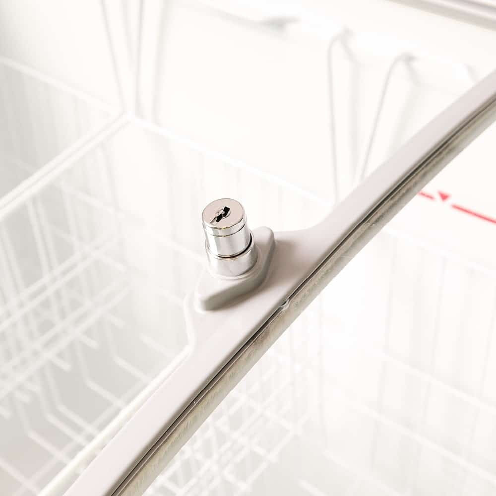 Bromic CF0400ATCG Glass Angled Top Chest Freezer - 352 Litre Mattys