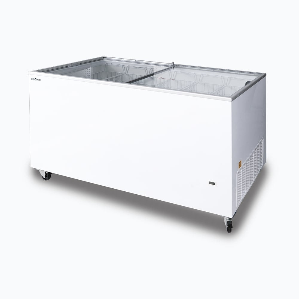 Bromic CF0500FTFG Glass Flat Top Chest Freezer - 491 Litre Mattys