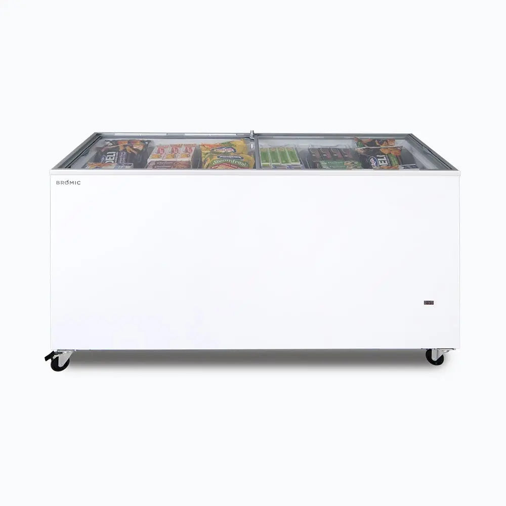 Bromic CF0500FTFG Glass Flat Top Chest Freezer - 491 Litre Mattys