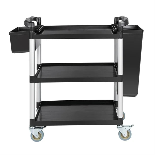Stainless Steel & Shelving Vogue Polypropylene Mobile Trolley Small - CF101 Vogue