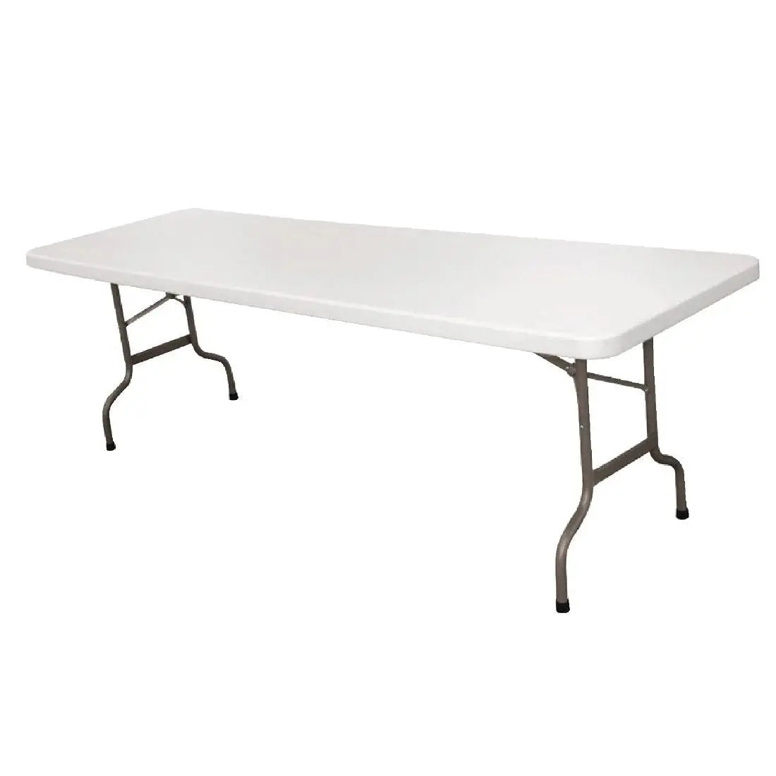 Bolero Centre Folding Table 8ft White CF375 Mattys