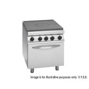 Fagor 700 series natural gas cast iron solid top with gas oven CG7-11 Mattys