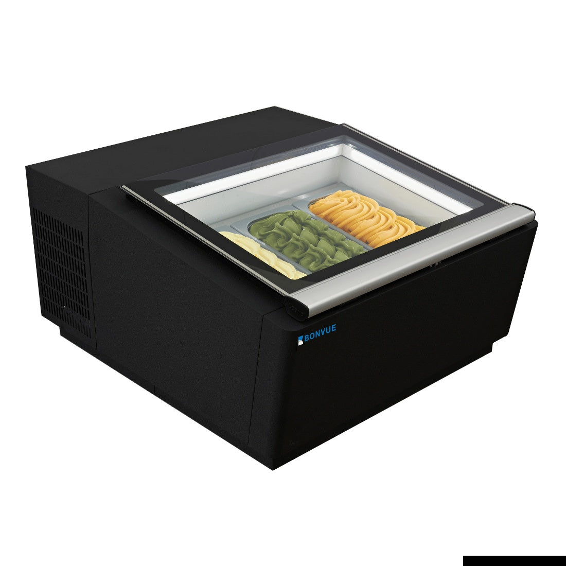 F.E.D Bonvue -CGD-03B -Bench Top Gelato / Ice cream Display Showcase Mattys