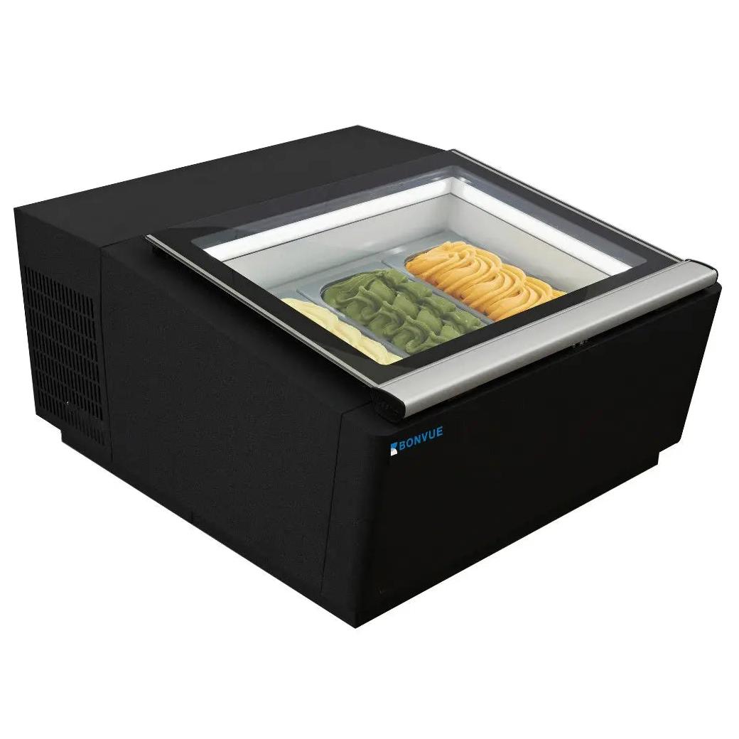 F.E.D Bonvue -CGD-03B -Bench Top Gelato / Ice cream Display Showcase Mattys