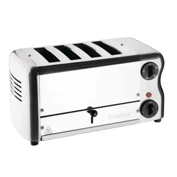 Benchtop Rowlett Esprit 4 Slot Toaster Chrome with Elements & Sandwich Cage - CH181-A Mattys