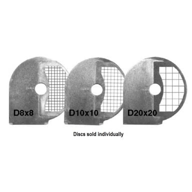 Brice CHEFD D Series: D8x8, D10x10, D12x12, D16x16, D20x20 Cubic Cutting Disc for Chef 300 & Expert 205 Mattys