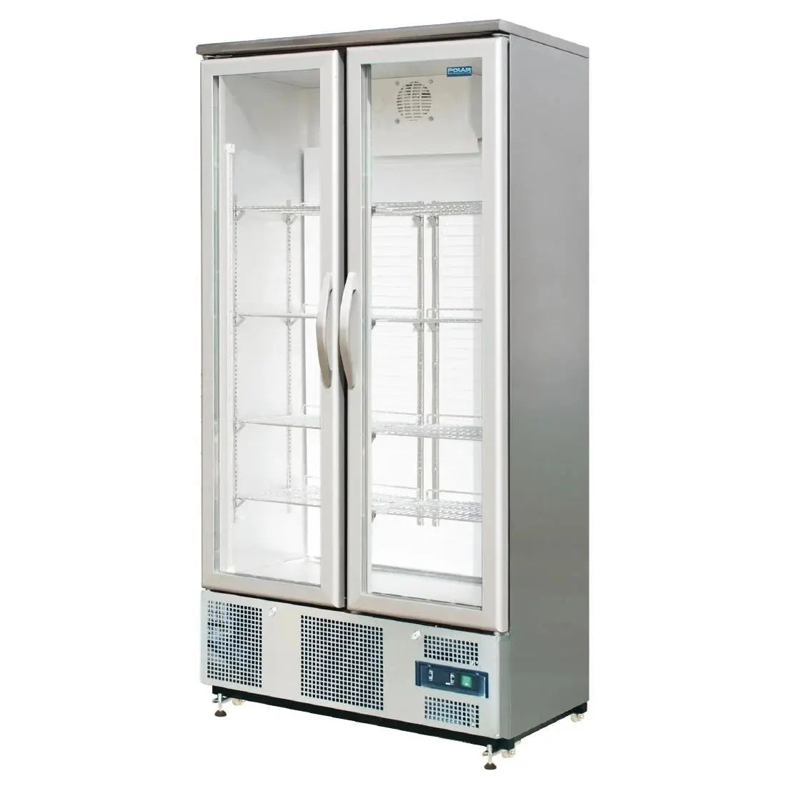 Polar G-Series 2 Hinged Door Upright Back Bar Cooler 490Ltr - CK477-A Mattys