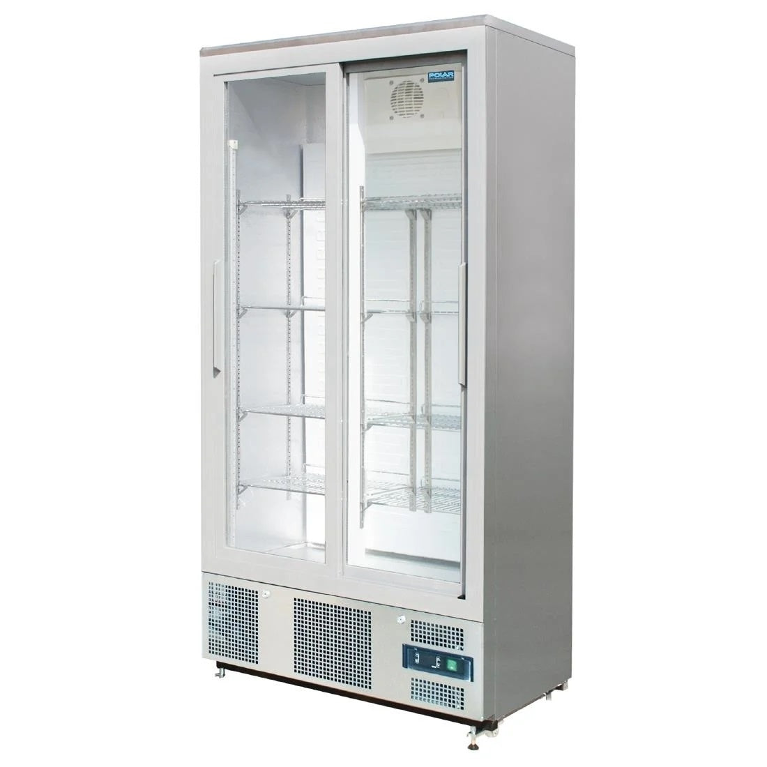 Polar G-Series Sliding Door Upright Bar Fridge 490Ltr - CK478-A Mattys