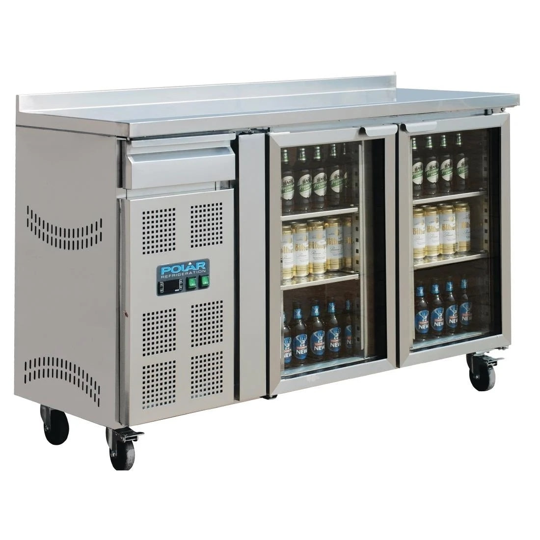 Polar U-Series 2 Door Premium Bar Fridge 366Ltr - CK490-A Mattys