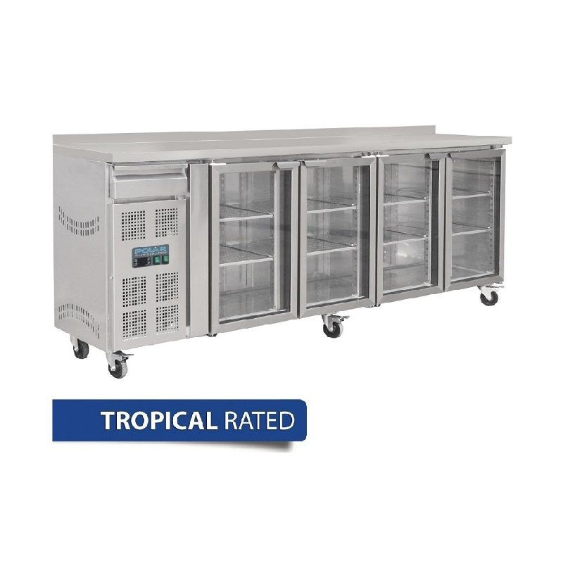 Polar U-Series 4 Door Premium Bar Fridge 720Ltr - CK492-A Mattys