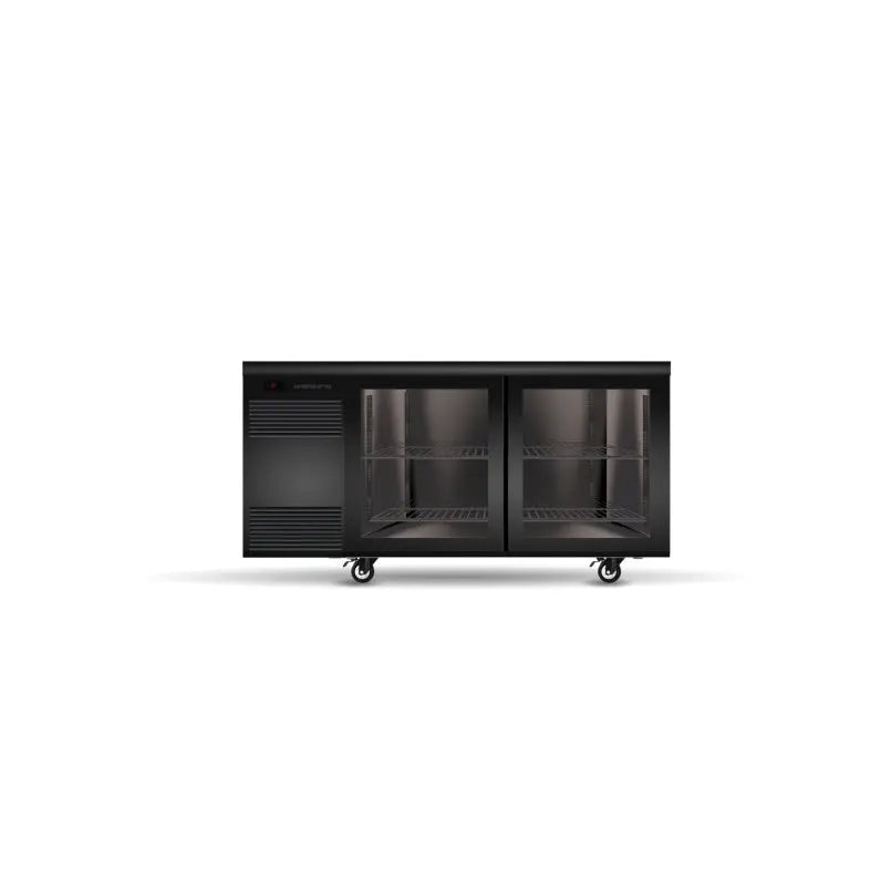 SKOPE CL.2.GSL.R BackBar N 2 Glass Sliding Door CounterLine Fridge - Remote Mattys