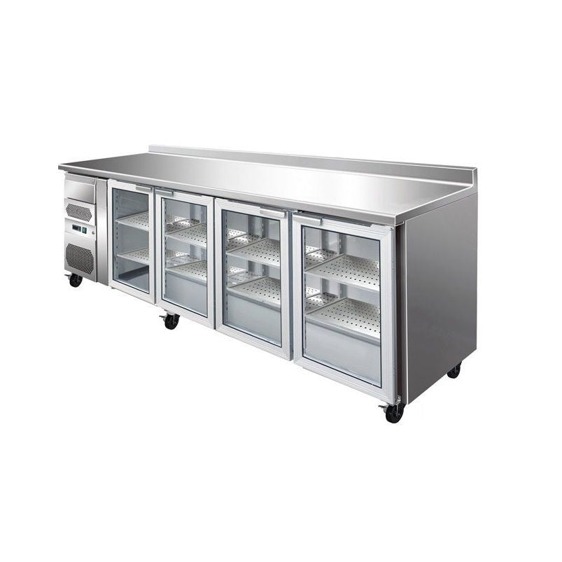 F.E.D. Thermaster TROPICALISED four door Bar Fridge - CM25G Mattys