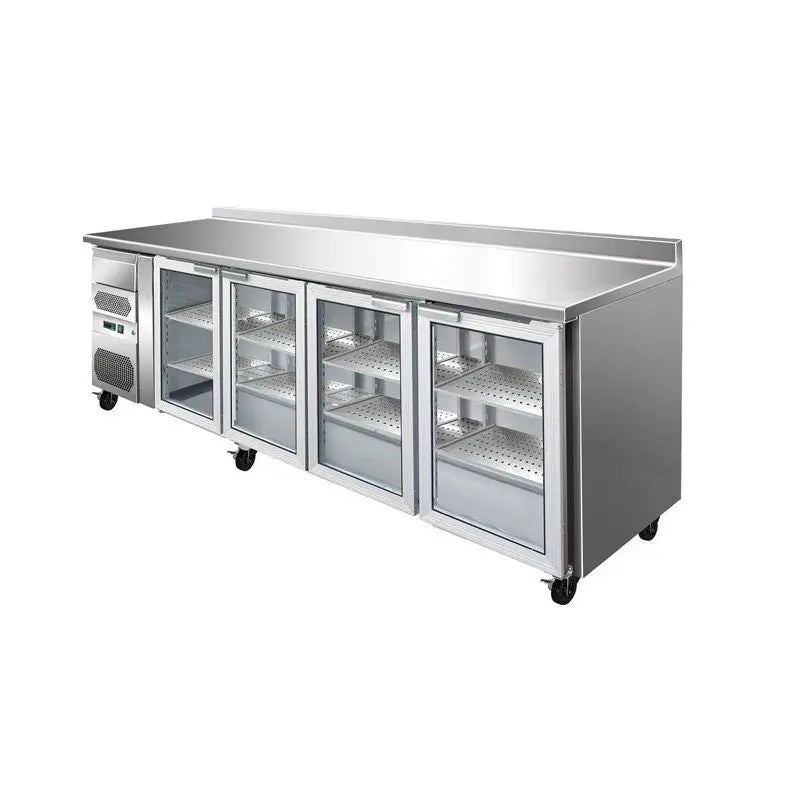 F.E.D. Thermaster TROPICALISED four door Bar Fridge - CM25G Mattys