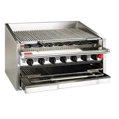 Houno Char Grills / Broilers 600 series Counter model Radiant Grill 10 burners - CM-648-RMB Mattys