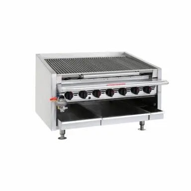Houno Char Grills / Broilers 600 series Counter model Radiant Grill 16 burners - CM-672-RMB Mattys
