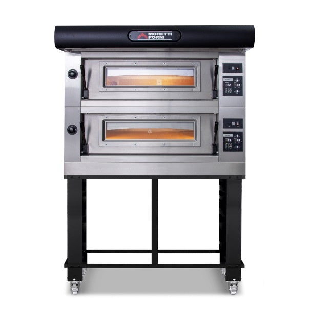 Moretti COMP A/2/S Amalfi Double Deck Oven on Stand Mattys