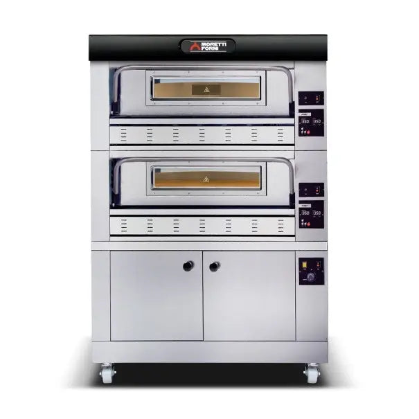 Moretti Forni COMP P110G B/2/L Double Deck Gas Deck Oven on Prover Mattys