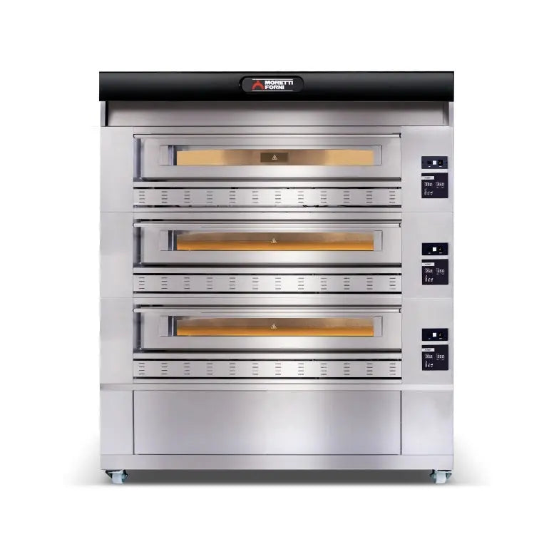 Moretti Forni COMP P150G A/3 Triple Deck Gas Deck Oven on Stand Mattys