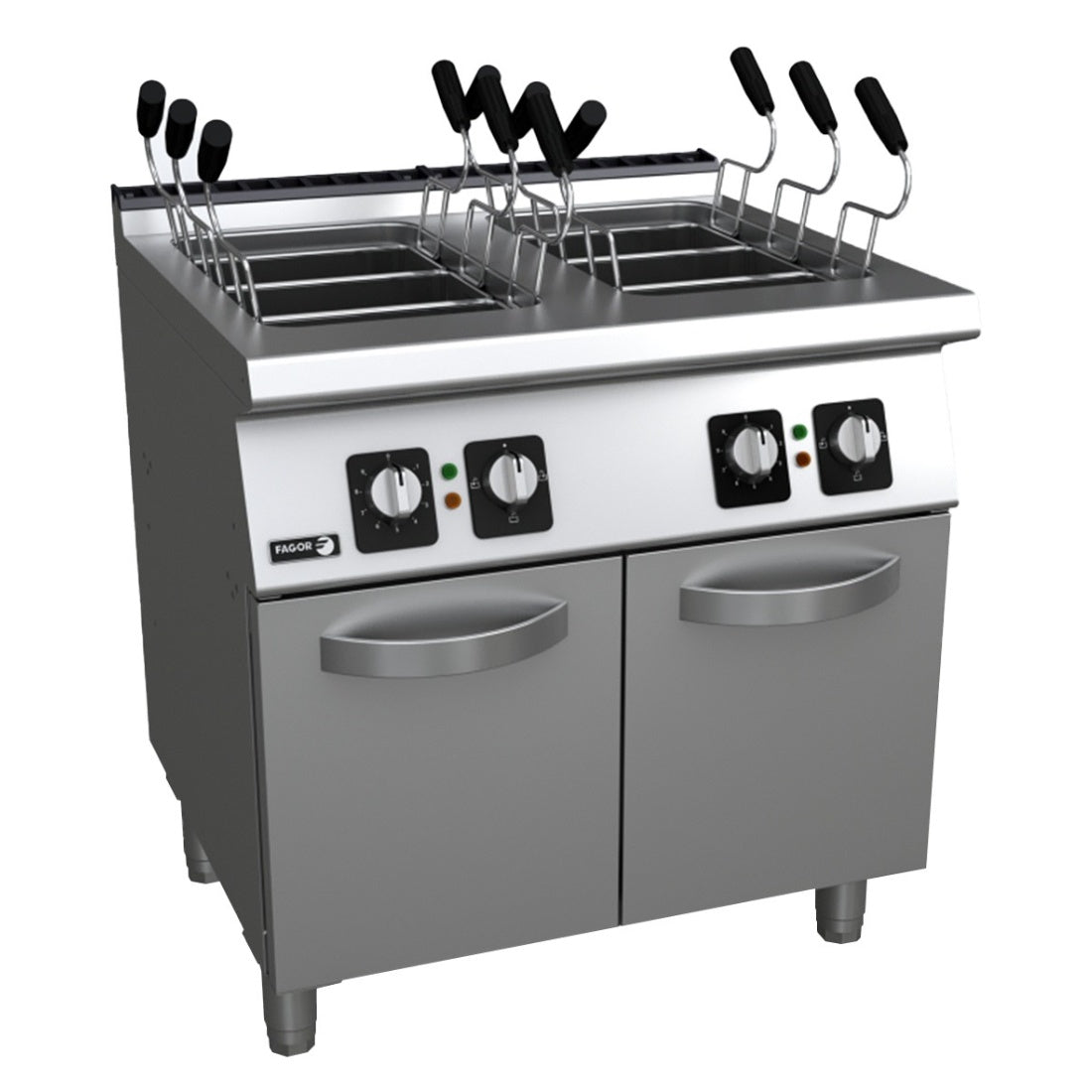 Fagor Kore 700 Series Electric Pasta Cooker with 6 Baskets CP-E7240 Fagor