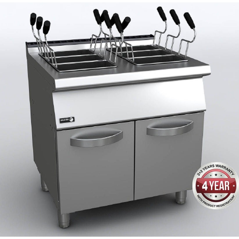 F.E.D. CP-G7240 Fagor Kore 700 Gas Pasta Cooker with 6 Baskets Mattys