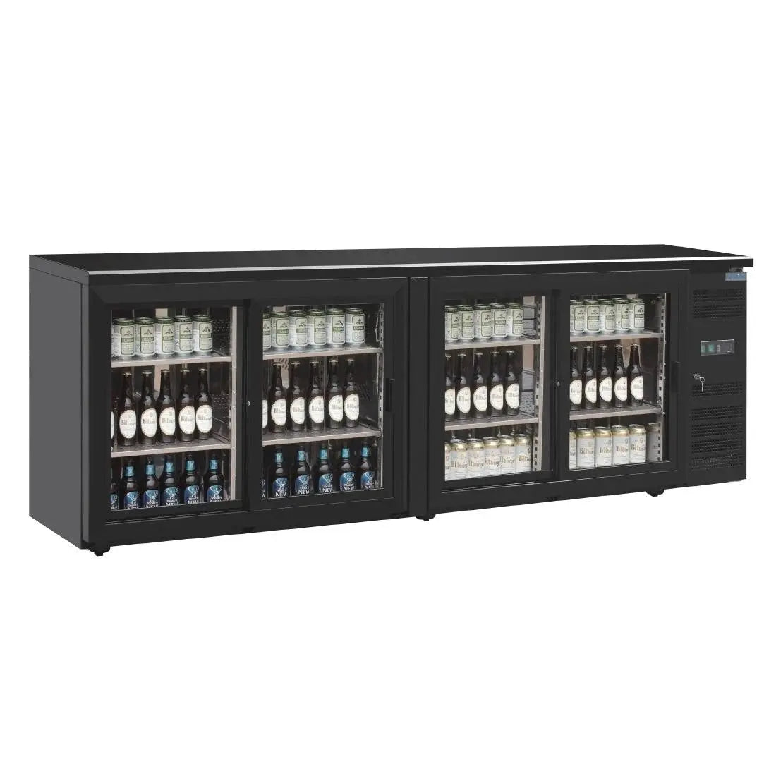 Polar U-Series Back Bar Display Cooler Four Door CS103-A Mattys
