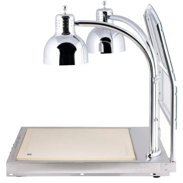 Alto Shaam CS-200S Double Heat Lamp Carving Station Sneeze Guard Mattys