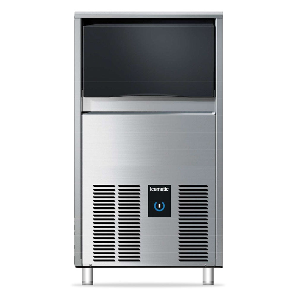 Icematic CS38 ZP-A Underbench Self Contained Bright Cube Ice Machine - 35kg Production Mattys