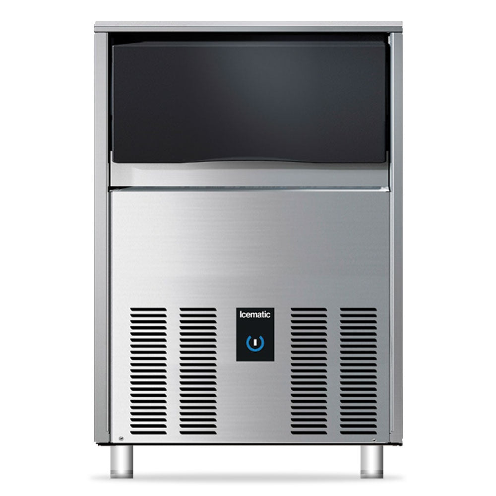Icematic CS46 ZP-A Underbench Self Contained Bright Cube Ice Machine - 40kg Production Mattys