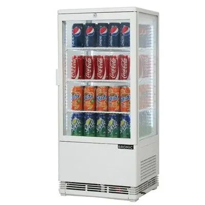 BROMIC CT0080G4W LED 78L Beverage Chiller - White Mattys