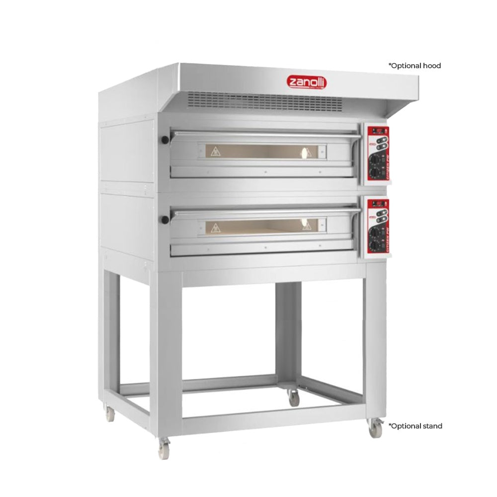 Zanolli Citizen PW 6+6 Electric Double Deck Pizza Oven - 6+6 Pizza Capacity Mattys