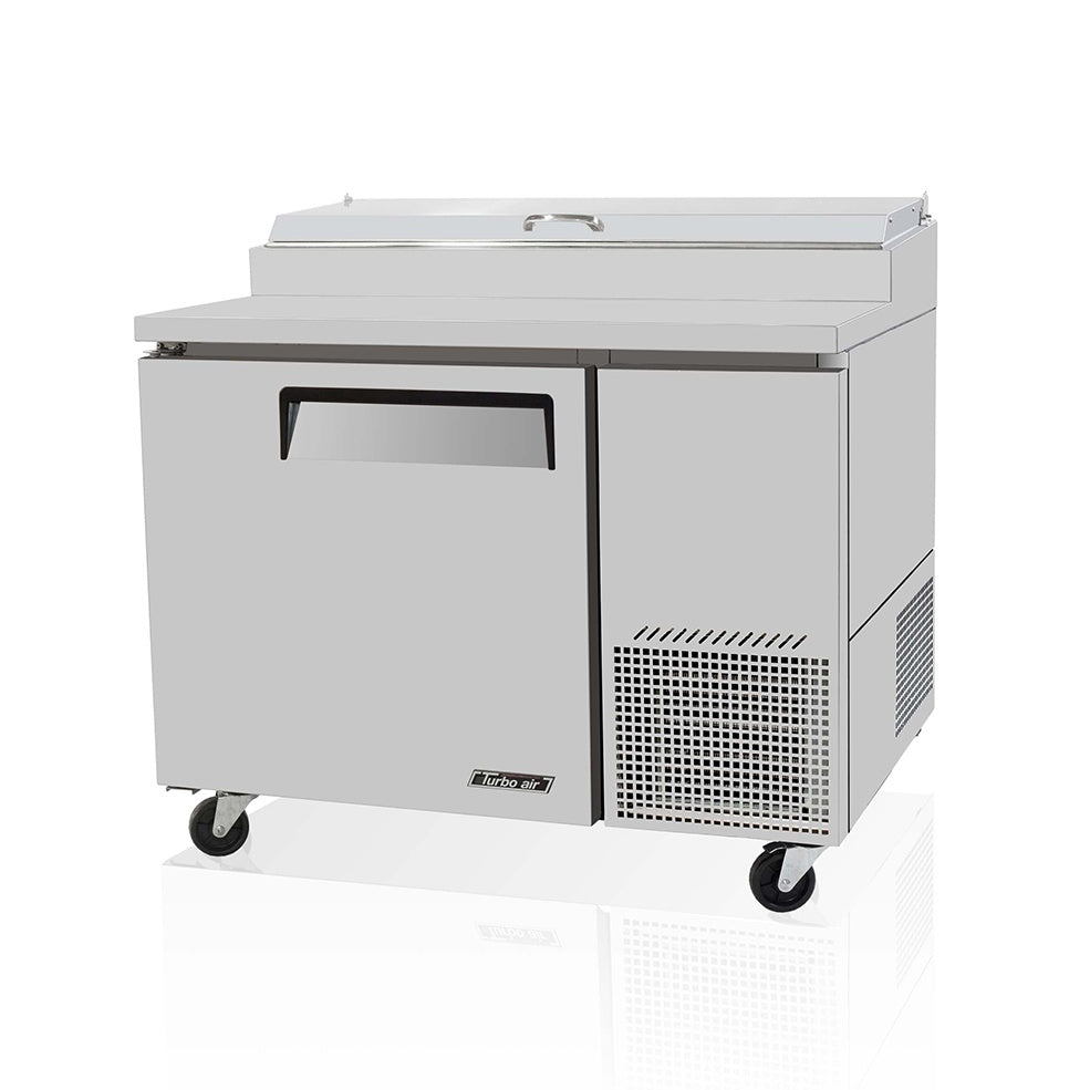 Turbo Air CTPR-44SD - 1 Door Pizza Prep Table Refrigerator - 396L Mattys