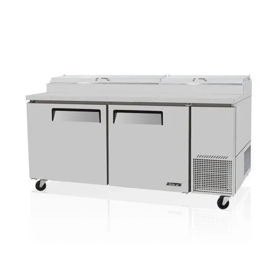 Turbo Air - 2 Door Pizza Prep Table Refrigerator - 566L - CTPR-67SD Mattys