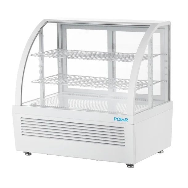Polar C-Series Countertop Display Fridge 100Ltr White CU637-A Mattys