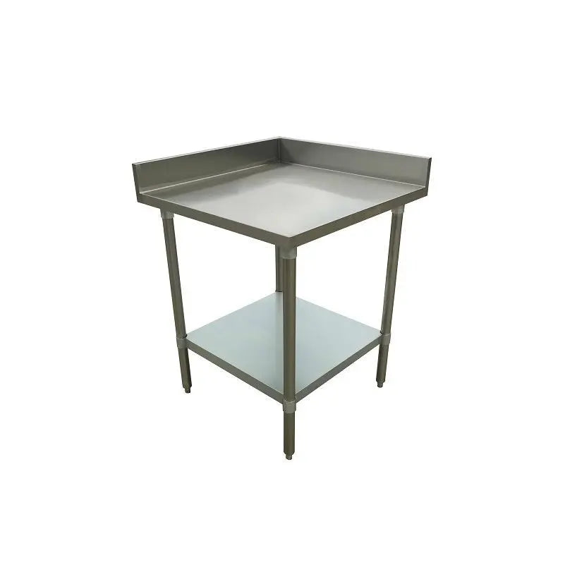 Exquisite CUS700 Stainless Steel Corner Bench 1200mm Mattys