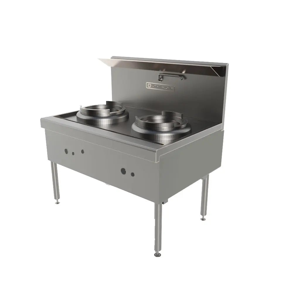 Goldstein Air Cooled Double Gas Wok - CWA2 Mattys