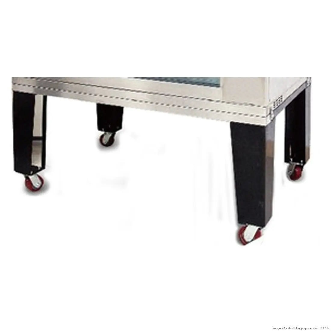 F.E.D Legs with Castors DECK 3DECK LEGS Mattys