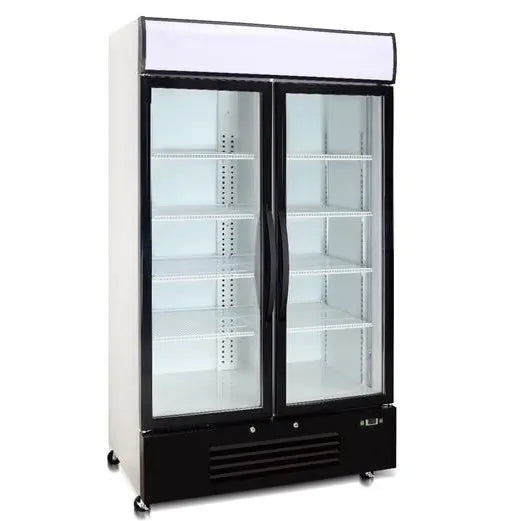 Saltas DFS2999N Double Glass Door Freezer Mattys