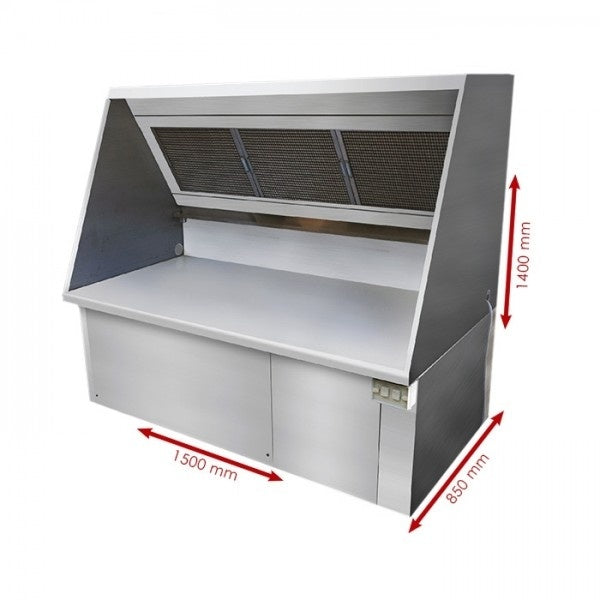 COOKRITE DH1800 Ductless Exhaust Hood System Mattys