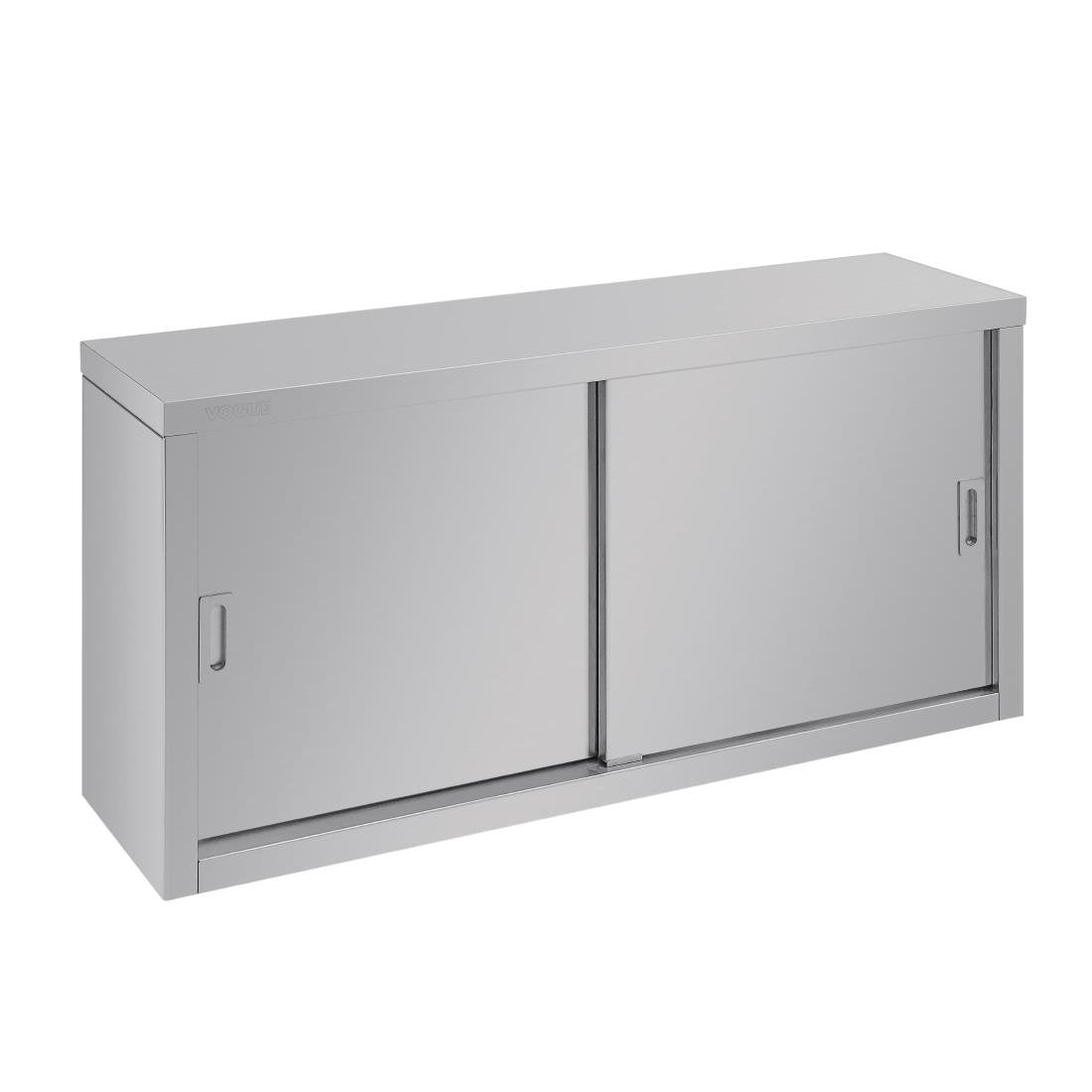 Vogue Stainless Steel Wall Cupboard 1200mm DL450 Mattys