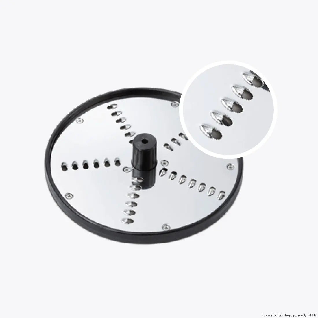 Cutting Blades / Discs F.E.D. Dito Sama P4U Stainless Steel Grating Disc 4mm - DS650205 Mattys