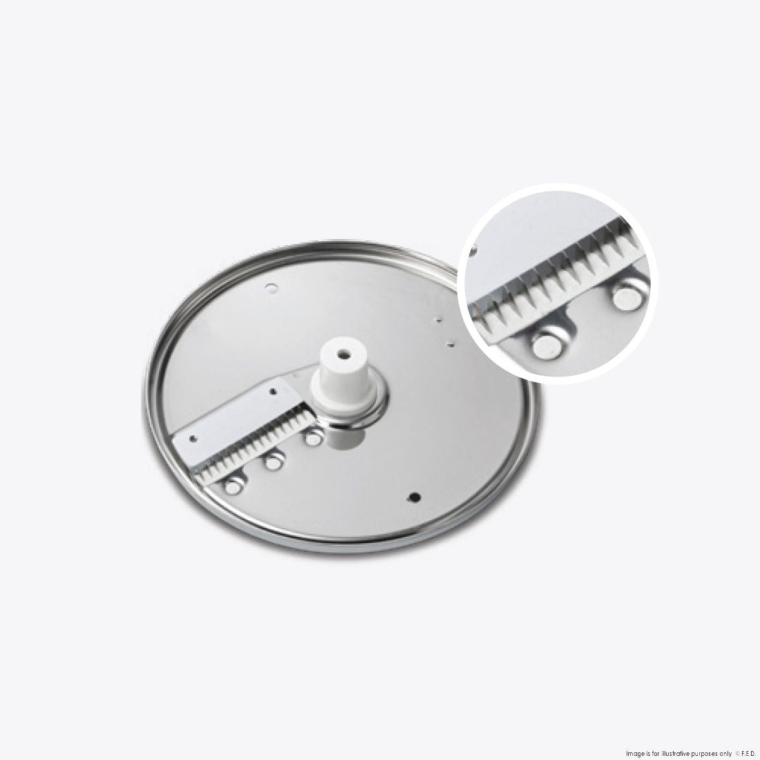F.E.D. Dito Sama P4U Stainless Steel Shredding Disc 2mm DS650209 Mattys