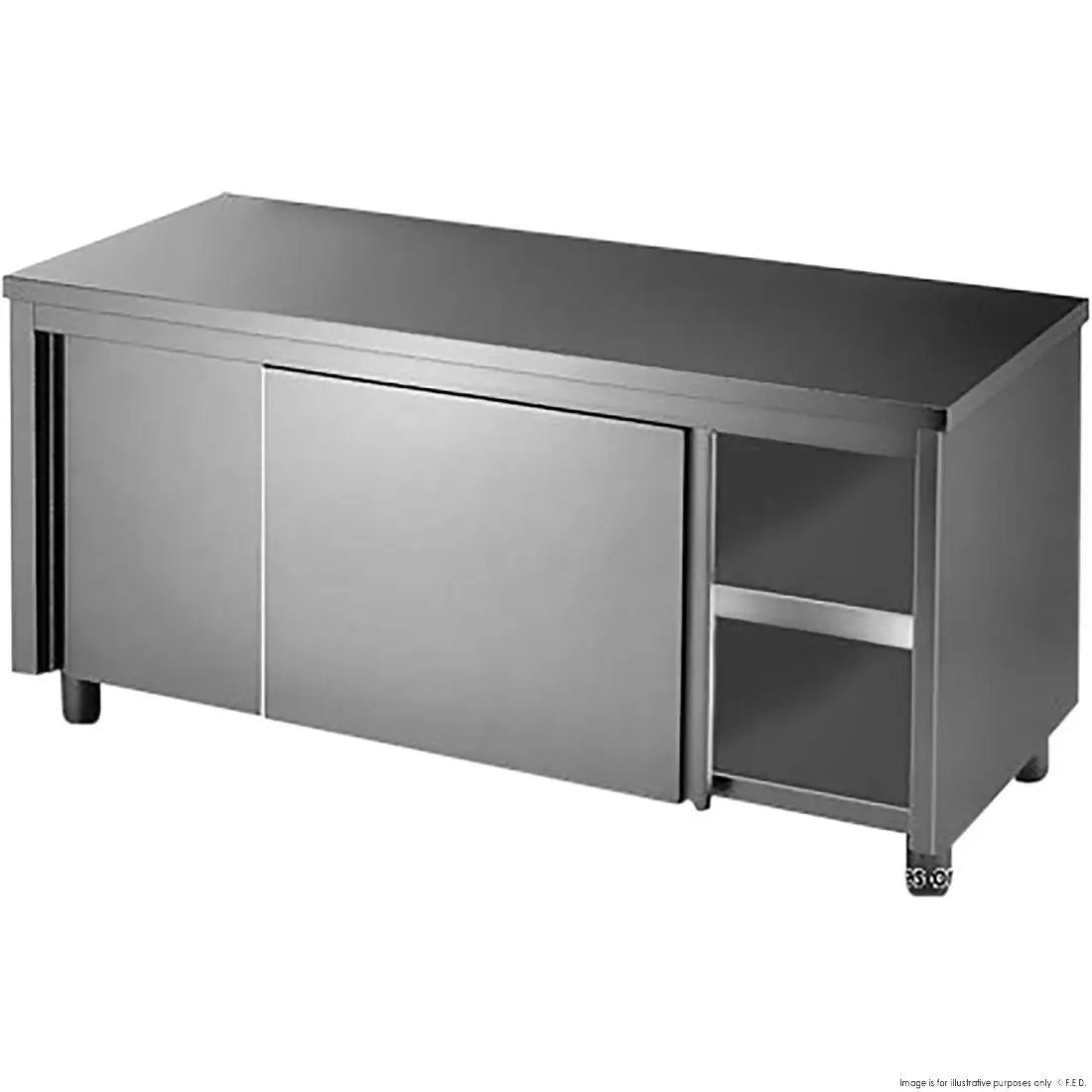 Benches F.E.D. Modular Systems Kitchen Tidy Workbench Cabinet - DTHT6-1200-H Mattys